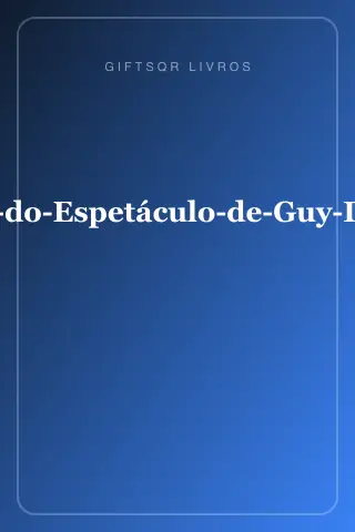 Cover of A-Sociedade-do-Espetáculo-de-Guy-Debord-Livro