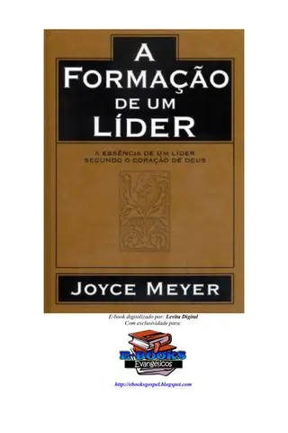 Cover of A Formação de um Líder