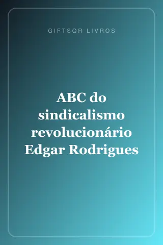 Cover of ABC do sindicalismo revolucionário Edgar Rodrigues