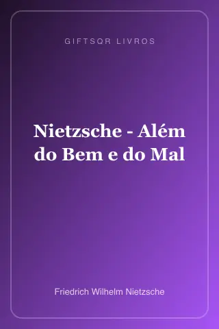 Cover of Nietzsche - Além do Bem e do Mal