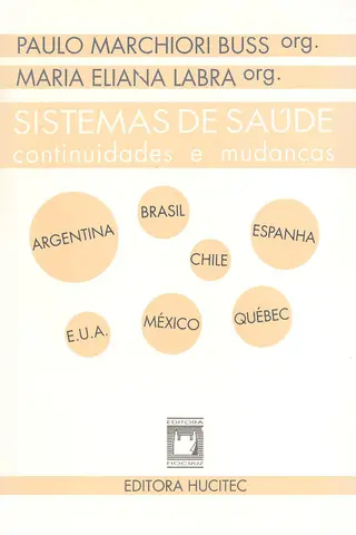Cover of Sistemas de saúde: continuidades e mudanças