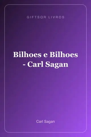 Cover of Bilhoes e Bilhoes - Carl Sagan