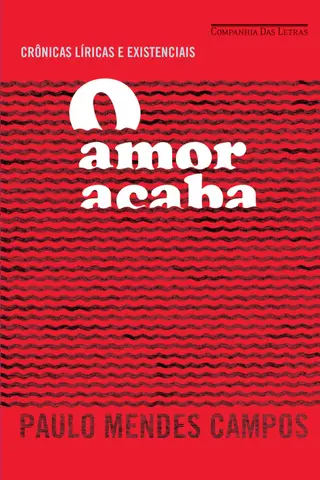 Cover of O amor acaba