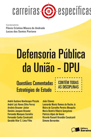 Cover of Carreiras Específicas - Defensoria Pública da União - Dpu