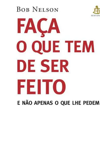 Cover of Faça o que tem de ser feito