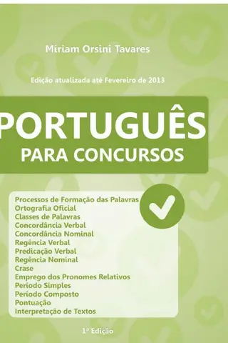 Cover of Português para Concursos