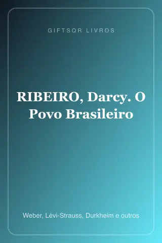 Cover of RIBEIRO, Darcy. O Povo Brasileiro