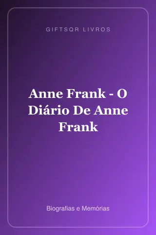 Cover of Anne Frank - O Diário De Anne Frank