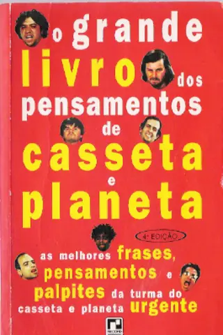 Cover of O Grande Livro de Pensamentos de Casseta e Planeta