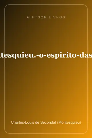 Cover of montesquieu.-o-espirito-das-leis