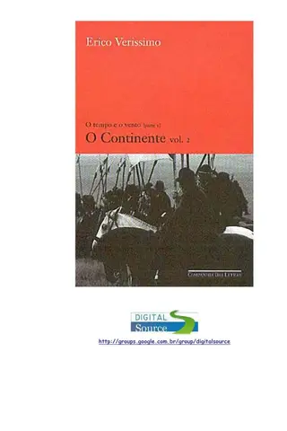 Cover of O Tempo e o Vento 1 - O Continente Vol 2
