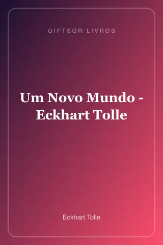 Cover of Um Novo Mundo - Eckhart Tolle