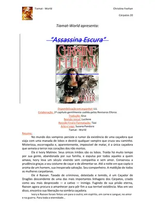 Cover of Assassina Sombria