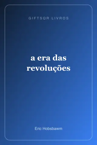 Cover of a era das revoluções