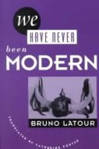 Cover of LATOUR, Bruno. We Have Never Been Modern