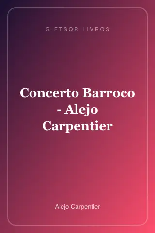 Cover of Concerto Barroco - Alejo Carpentier