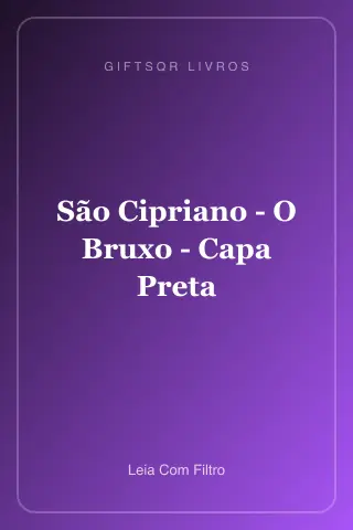 Cover of São Cipriano - O Bruxo - Capa Preta