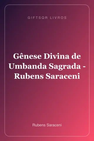 Cover of Gênese Divina de Umbanda Sagrada - Rubens Saraceni