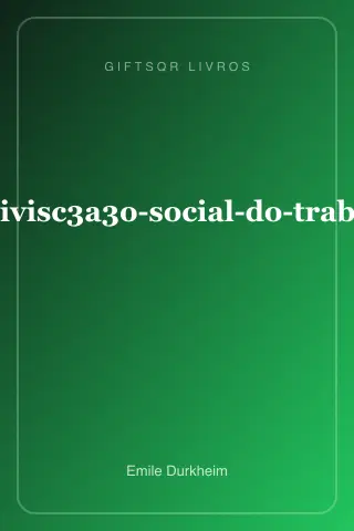 Cover of da-divisc3a3o-social-do-trabalho