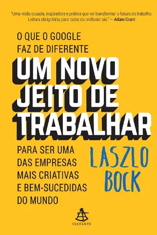 Cover of Um novo jeito de trabalhar