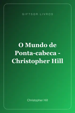 Cover of O Mundo de Ponta-cabeca - Christopher Hill