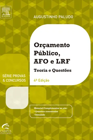 Cover of Orçamento Público e Administração Financeira e Orçamentária e Lrf - 4ª Ed. 2013