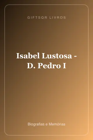 Cover of Isabel Lustosa - D. Pedro I