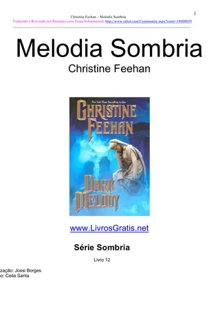 Cover of Melodia Sombria
