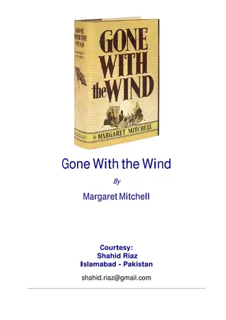 Cover of GoneWithTheWind
