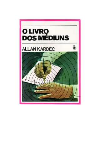Cover of Livro do Mediuns