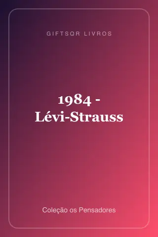 Cover of 1984 - Lévi-Strauss