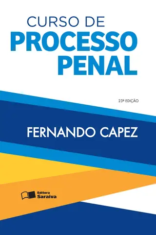 Cover of Curso de processo penal - 23ed.