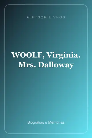 Cover of WOOLF, Virginia. Mrs. Dalloway