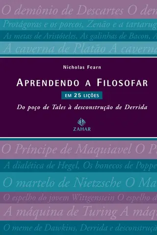 Cover of Aprendendo a filosofar em 25 lições