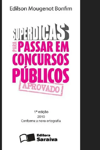 Cover of SUPERDICAS PARA PASSAR EM CONCURSOS PÚBLICOS