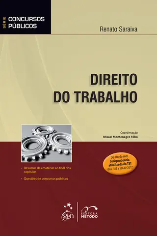 Cover of Série Concursos Públicos - Direito do Trabalho