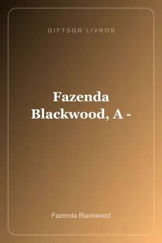Cover of Fazenda Blackwood, A -