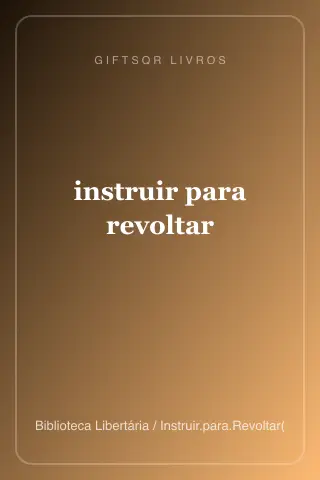 Cover of instruir para revoltar