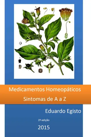 Cover of Medicamentos Homeopáticos de A a Z: Sintomas de A a Z