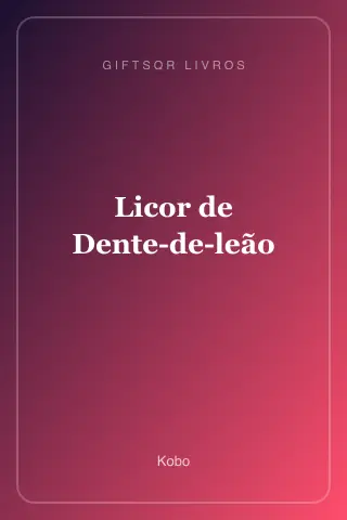 Cover of Licor de Dente-de-leão