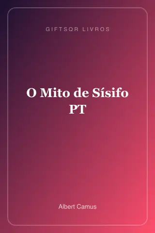 Cover of O Mito de Sísifo PT