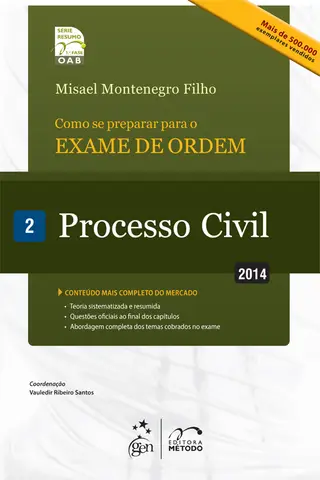 Cover of Série Resumo 1ª Fase OAB - Processo Civil - Vol. 02