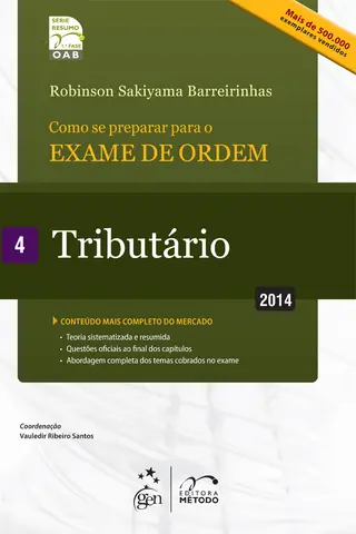 Cover of Série Resumo 1ª Fase OAB - Tributário - Vol. 04