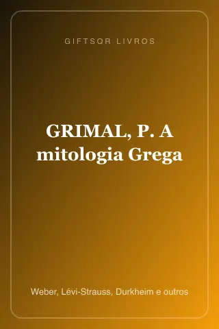 Cover of GRIMAL, P. A mitologia Grega