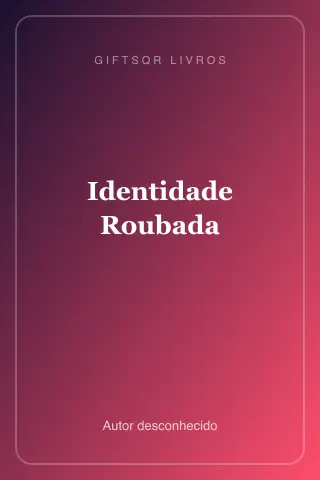 Cover of Identidade Roubada