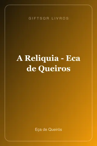 Cover of A Reliquia - Eca de Queiros