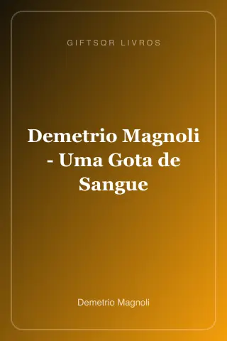 Cover of Demetrio Magnoli - Uma Gota de Sangue