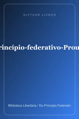 Cover of Do-princípio-federativo-Proudhon