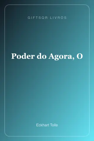 Cover of Poder do Agora, O