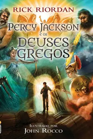 Cover of Percy Jackson e os Deuses Gregos